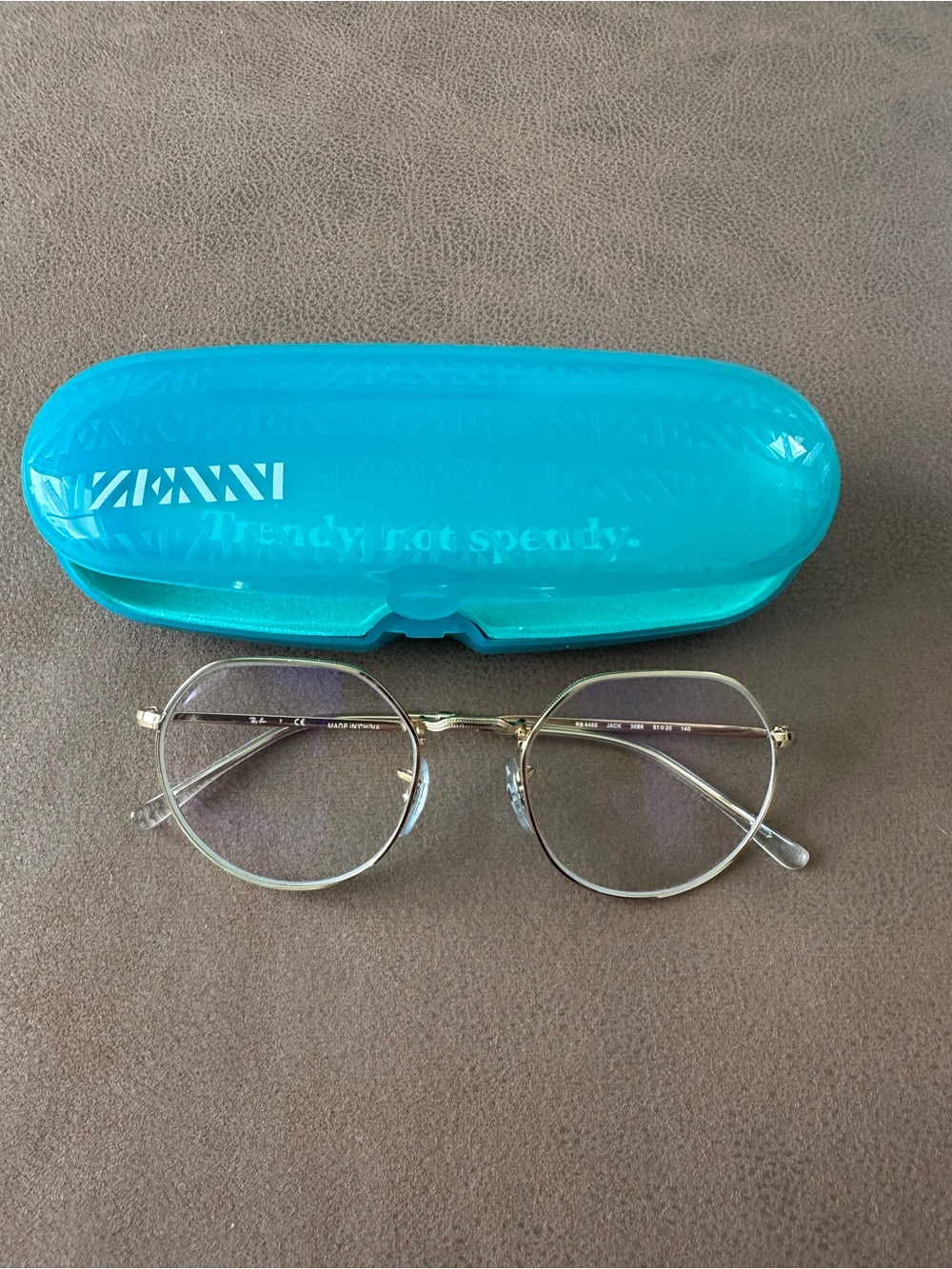 Round Metal Frame RayBan glasses